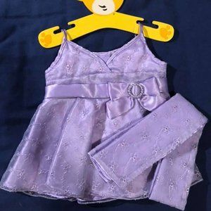 Build a Bear Purple Formal Dress Outfit (LIKE NEW)